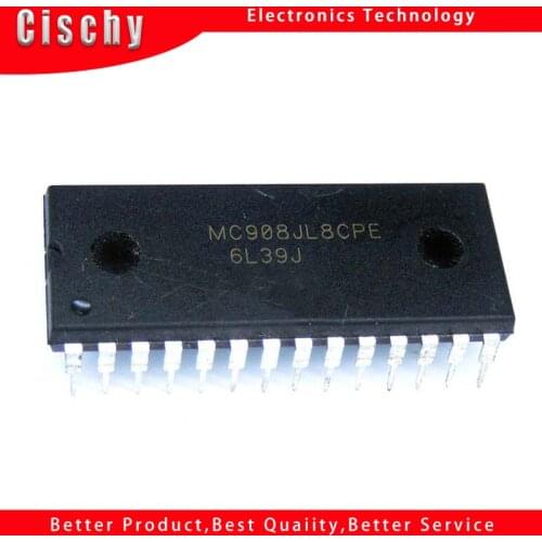 1PCS MC908JL8CPE MC908 DIP-28 In Stock