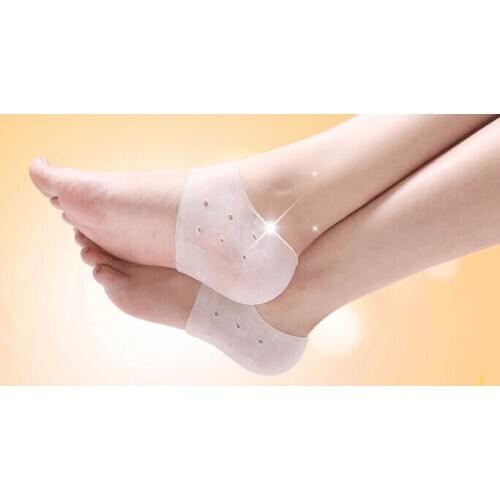 10pair 20pcs New Soft Silicone Moisturizing Gel Heel Socks Anti-slip Maintenance Cracked Foot Skin Care Protectors foot care