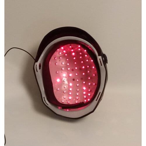 68 medical diode laser 650nm hair regrowth helmet with glasses + timer