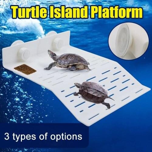 Aquarium Turtle Platform High Temperature Resistance Strong Suction Board Tortoise Play Rest Floating Basking Terrace