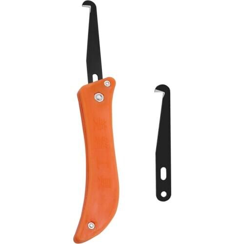 Gap Hook Knife Tiles Repair Tool Grout Cleaning Dust Removal 21cm Replaceable Blade with Handle Grip Construction Hand Tool