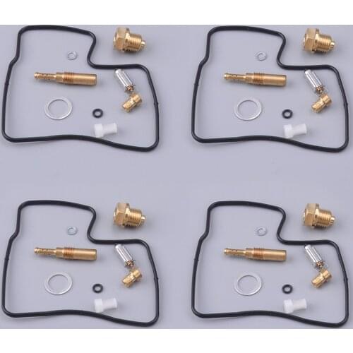 4Sets Motorcycle Carburetor Carb Repair Kit Fit For Honda CBR1000F Hurricane 1987 1988 1989 1990 1991