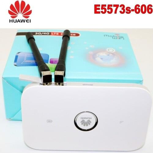 Lot of 20pcs Huawei High Speed Unlocked 4G/ LTE E5573S-606 150 Mbps Portable Mobile Wi-Fi Router plus antenna