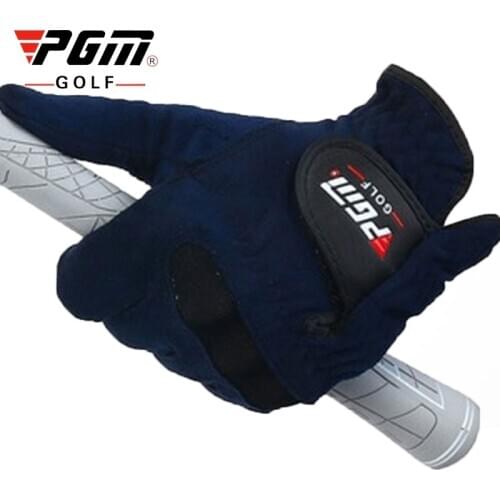 Mens Right Left Hand Golf Glove Sweat Absorbent Microfiber Cloth Anti-Skid Gloves Outdoor Breathable Full Fingers Mittens D0010