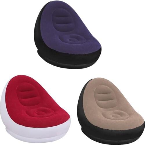 Air Inflatable Lounge Chair Recliner Indoor Outdoor Fishing Beach