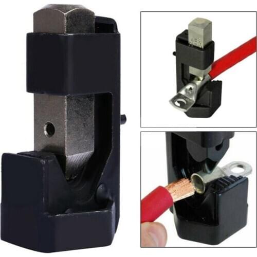 New Electrician Wire Terminal Battery Crimping Plier DIY Connect Spring Loaded Welding Lug Tool Auto Home Durable Cable Hammer