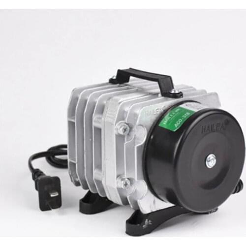 NEW Aquarium Electromagnetic Air Compressor 70L/min 45W Fish Tank Air Pump Increasing Oxygen Pump HAILEA ACO-318