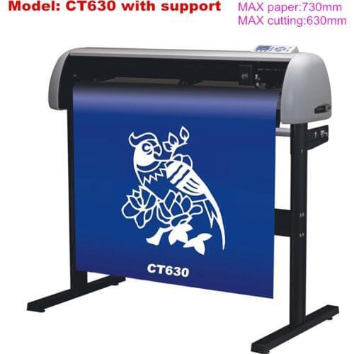 630mm - 1200mm Digital Vinyl Sticker Cutting Plotter Machine for Advertising Interior Decoration