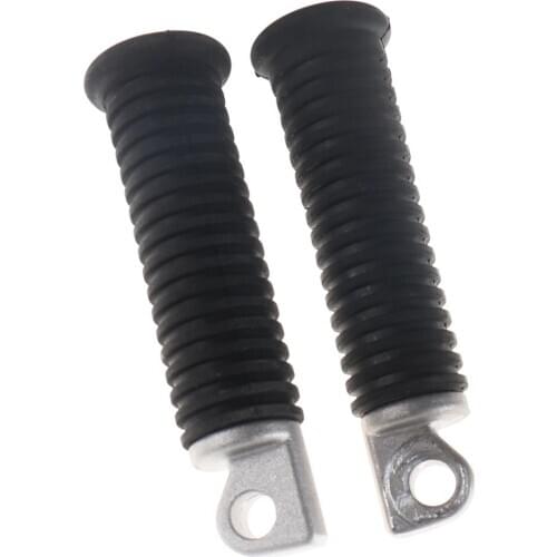 Black Motorcycle Rear Passenger Foot Pegs Footpegs For Harley Sportster XL 883 1200 883C 883L 2004 - 2020