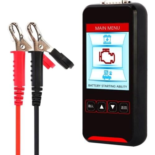 Car Battery Capacity Internal Resistance Test 12V24V LCD Battery Analyzer CCA starting Cranking Charging Test Detector