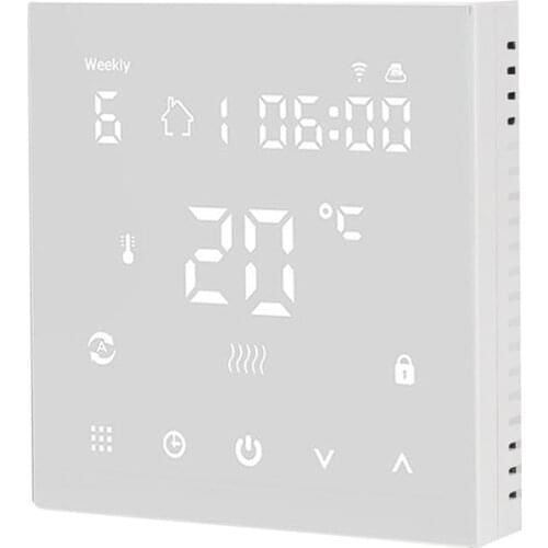 Wifi thermostat Touch Screen Underfloor Heating Room Phone APP Remote Control HY607 temperature controller Water boiler Electric
