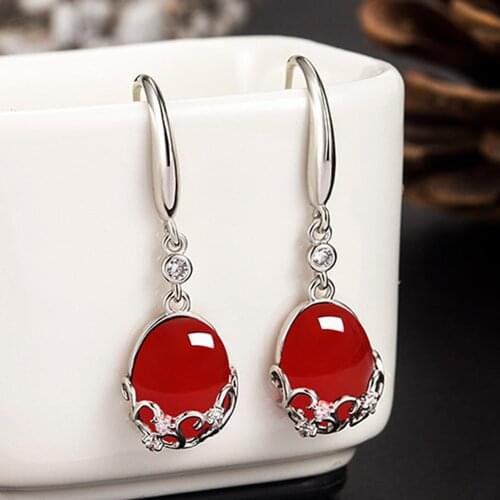 Vintage Earrings For Women Zircon Ears Jewelry Female Party Body Accessories Earings