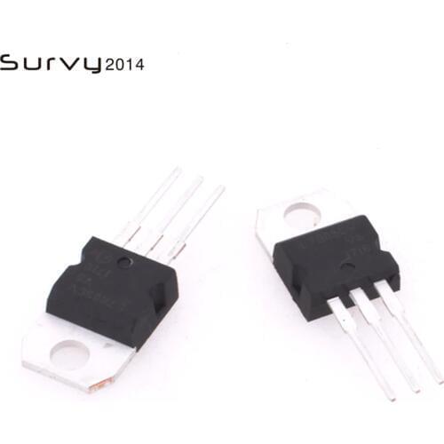 10pcs/lot L7805CV L7805 7805 LM7805 KA7805 Voltage Regulator 5V TO-220 In Stock