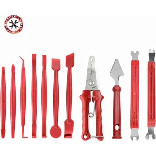2021 Newest 11pcs/set Auto Pry Repair Kit Car Radio Panel Interior Door Clip Panel Trim Dashboard Removal Opening Tool Set