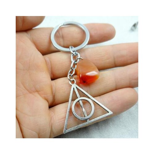 4Pcs wholesale Alloy key triangle carving key chain car pendant Accessories key chain free shipping p479
