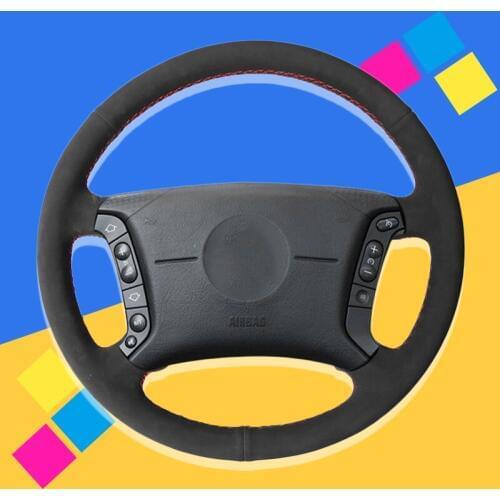 Auto Braid On The Steering Wheel Cover for BMW E36 1995-1997 E46 1998-2004 E39 1995-2003 X3 E83 X5 E53 Car Covers Car-styling