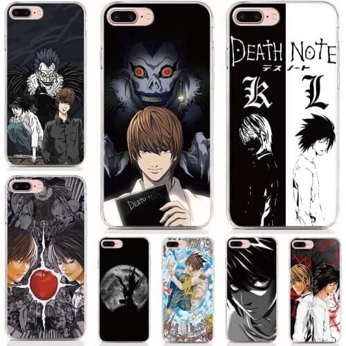 For Oukitel C17 C16 C15 C13 C12 C11 pro K9 Case Soft Tpu Print Death note Back Cover Protective Phone Cases