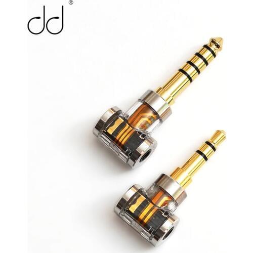 DD DJ35A DJ44A, 2.5mm 4.4 Balanced adapter. Apply to 2.5mm balance earphone cable, from brands such as Astell&Kern, FiiO, etc