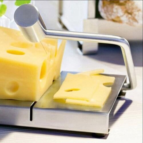 Stainless steel Eco-friendly Cheese Slicer Butter Cutting Board Butter Cutter Knife Board Kitchen Kitchen Tools