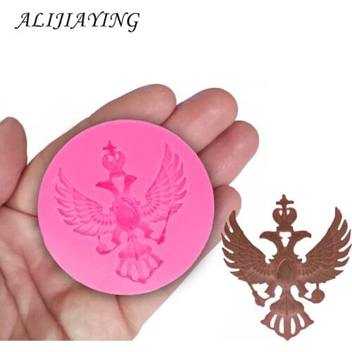 Chocolate fondant mold 3D Eagle Shape Silicone Mold Sugarcraft Baking Tool Cake Decorating Mould Cake Tools DY0048