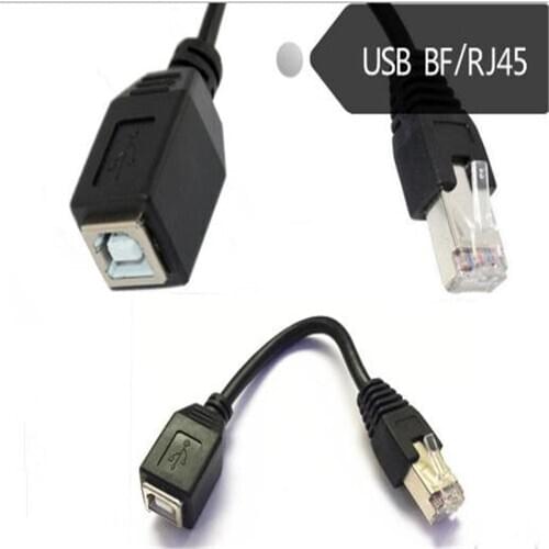 USB cable I print cable, USB0 print port extension cable, network cable RJ45 to USB BF printer mobile hard disk connection