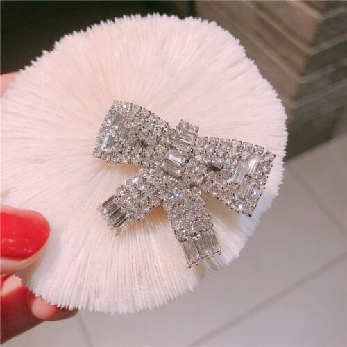Fashion Rhinestone Hair Clips Hair Accessories elegance Women Glittering jewel hair clips Hairpins barrette wholesale