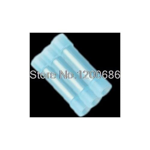 Nylon Blue Terminals 16-14 AWG Insulated Butt Connectors Splice Terminators