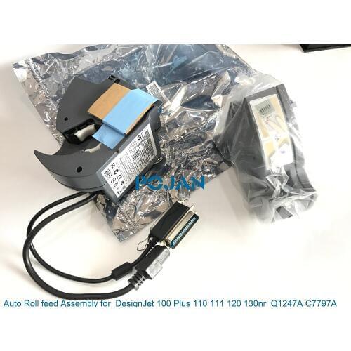 NEW Auto Roll feed Assembly Fit for DesignJet 100 Plus 110 110plus 111 120 120nr 130 130nr Q1247A C7797A (L+R)