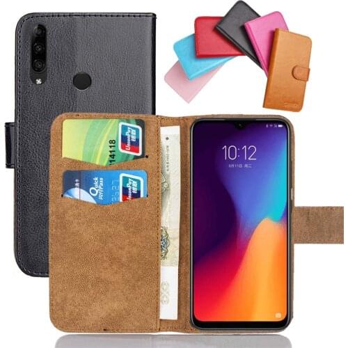Luxury Wallet Case For Lenovo K10 Plus PU Leather Retro Flip Cover K10 Plus Magnetic Fashion Cases Strap