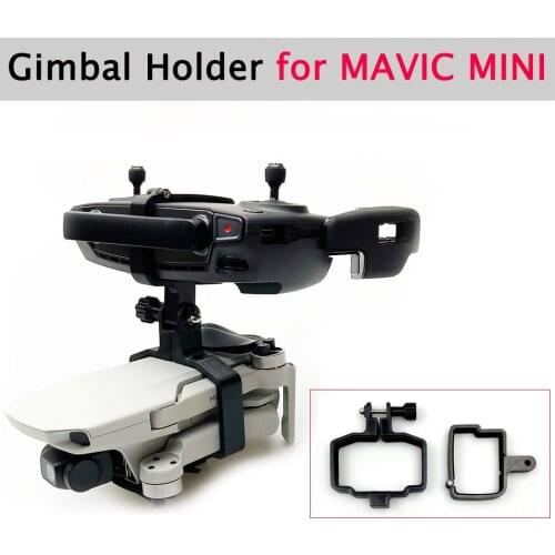 3D printing Handheld Gimbal Camera Stabilizer Monitor Controller Tripod Holder Clip Bracket For DJI Mavic Mini Accessories