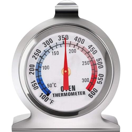 Food Meat Temperature Meter Tester Grill Stand Up Dial Oven Thermometer Stainless Steel Gauge Kitchen Baking Supplies