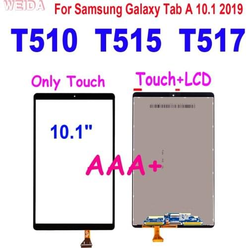 10.1" For Samsung Galaxy Tab A 10.1 2019 T510 T515 T517 SM-T515 SM-T510 LCD Display Touch Screen Digitizer Assembly for T510 LCD
