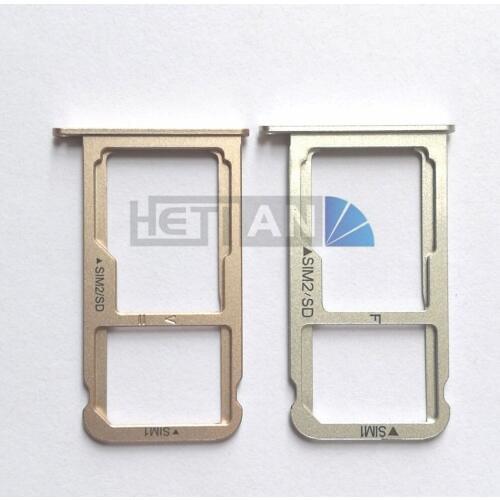 10PCS New SIM Card Tray Micro SD Card Holder Slot Adapter Parts For Huawei P9