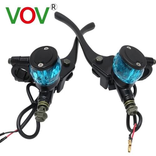 14mm Piston Hydraulic Brake Clutch Handle Transparent Oil Cup Front Master Cylinder Pumping For Honda Yamaha Kawasaki Suzuki KTM