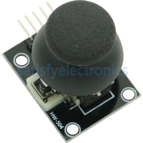JoyStick 5Pin Breakout Module Shield For PS2 Joystick Game Controller 2.54mm Pin Two-way Rocker 10K Resistor For Arduino DIY KIT
