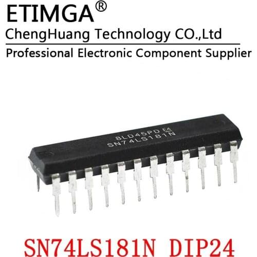 2PCS/LOT SN74LS181N 74LS181 DIP-24 Arithmetic Logic Unit