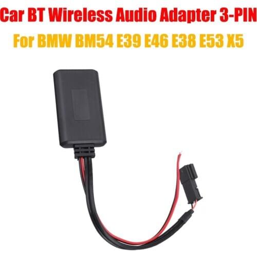Car bluetooth Module AUX IN Audio Radio wireless Adapter 3-PIN Fit For BMW BM54 E39 E46 E38 E53 X5 Car Electronics Accessories