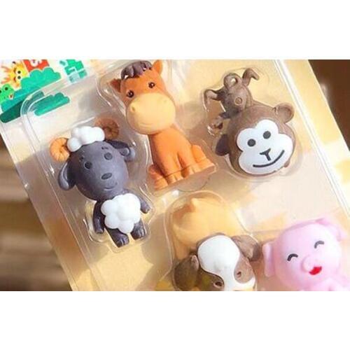 Free shipping NEW ARRIVAL NEW DESIGN 12 sign Erasers Cute Eraser Magic Pencil Eraser Set 12 pcs per lot plus free gifts