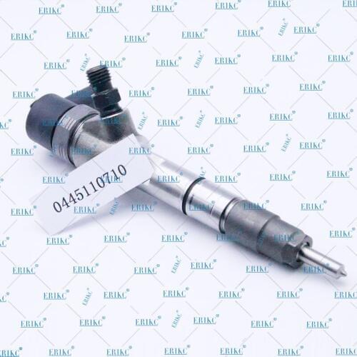 ERIKC 0 445 110 710 Auto Parts Fuel Injector 0445110710 Diesel Electric Injector Nozzle 0445110710 Injection for bosch injector