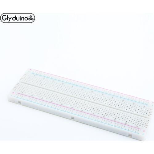 Glyduino 1Pcs MB-102 Breadboard PCB Board 165*55*9 MM Test Develop DIY kit for Raspberri Pi 2 lcd For Arduino