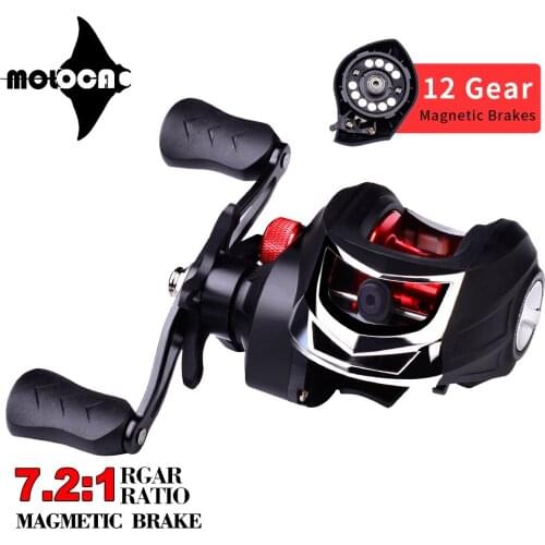 Metal Casting Reel7:2:1 Sea Fishing Remote Baitcasting Reels High Speed Ratio Left And Right Hand Lurekiller Drag Sea Carp Pesca