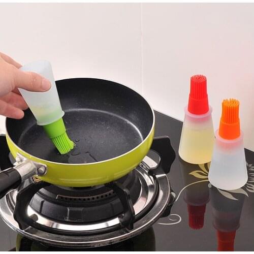 Kitcken Silicone Oil Brush Baking Brushes Liquid Oil Pen Cake Butter Bread Pastry Brush BBQ Utensil Safety Basting Brush