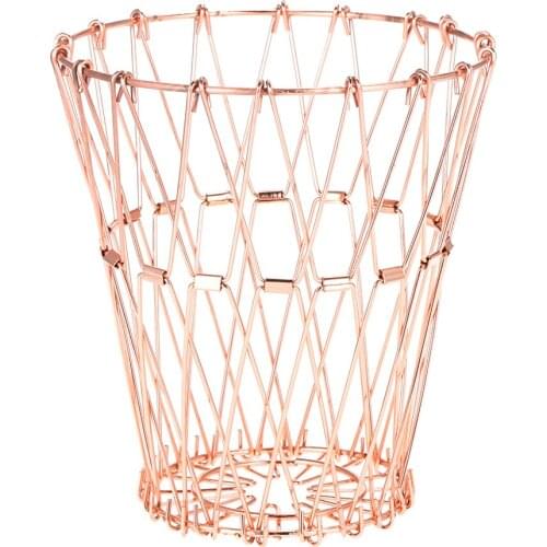 Fruit Basket Geometric Wire Kitchen Storage Bowl Kitchen Storage Container