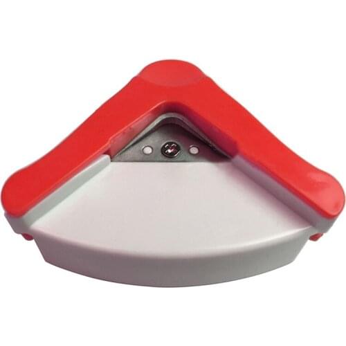 R5mm Rounder Round Corner Trim Paper Punch Card Photo Cartons Cutter Tool Craft Red white