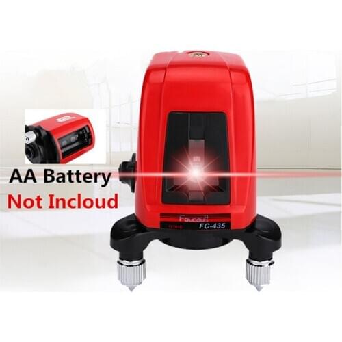 Mini 2 Cross Lines Laser Level Self-Leveling 360 Rotatable Indoor Outdoor Green Radius Alternating Direct Horizontal Vertical