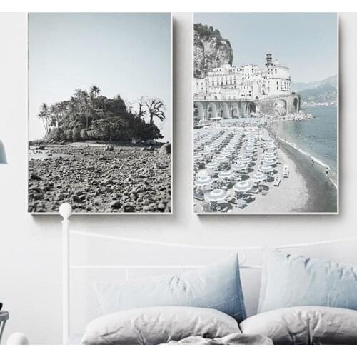 Beach Building Boat Island Surfboard Reed Quote Nordic Posters And Prints Wall Art Canvas Painting Wall Pictures For Living Room