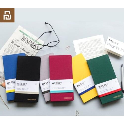 New Youpin kinbor Hand account book Week plan Schedule notebook Plan management Daily life 88 sheets of 80g writing paper