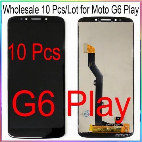 WholeSale 10 Pcs/lot for Moto G6 Play LCD Screen Display with Touch Digitizer Assembly XT1922