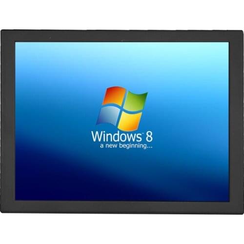 12 inch open frame industrial resistive touch monitor