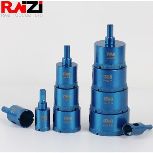 Raizi Vacuum Brazed Diamond Drill Bit Hole Opener For Stone Ceramic Tile Marble High Quality